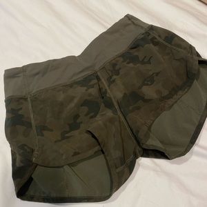 Rare Green Camo Speed Short